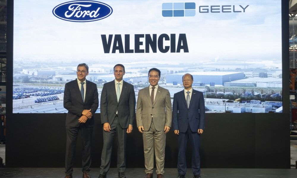 Geely Auto y Ford crean empresa conjunta para fabricar vehículos en España