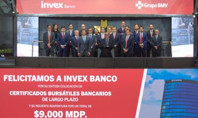 INVEX coloca deuda en la BMV para fortalecer perfil financiero y crecer su cartera de crédito