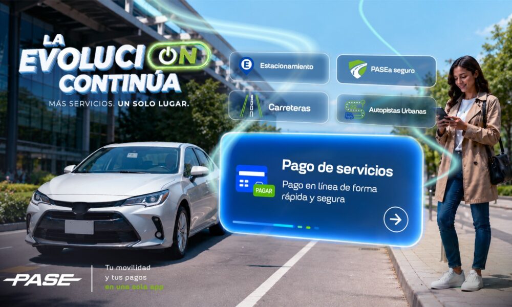 PASE integra pagos gubernamentales a su app y amplía servicios de movilidad