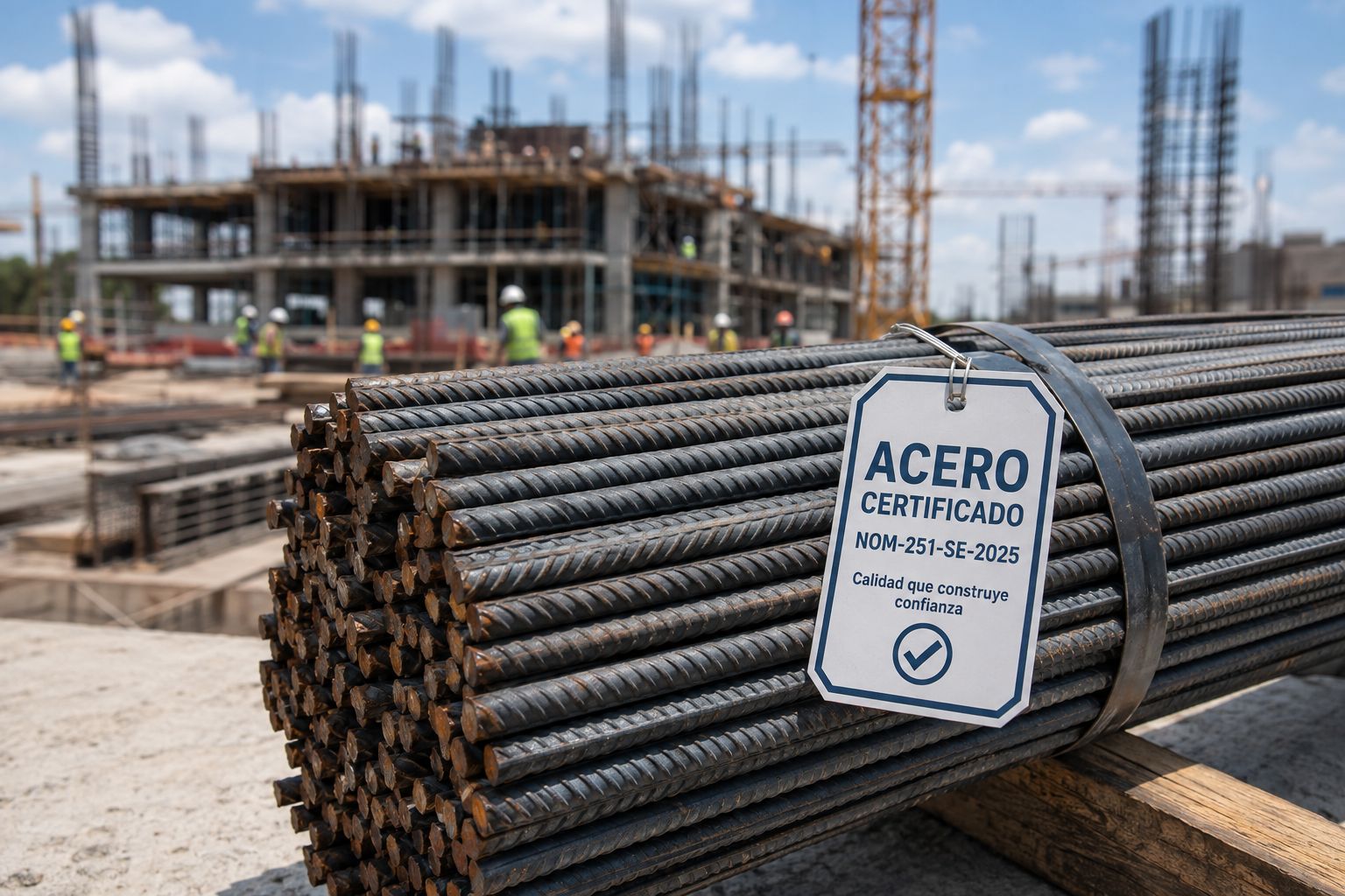 Entra en vigor la NOM-251-SE-2025 para el acero de construcción