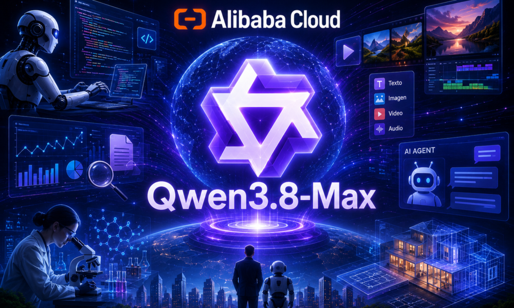 Inteligencia artificial multimodal Alibaba presenta su modelo Qwen3.8-Max