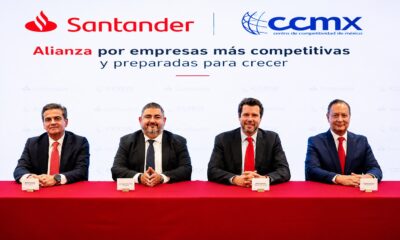 Santander y CCMX buscan ampliar financiamiento para más de 5 mil PyMEs
